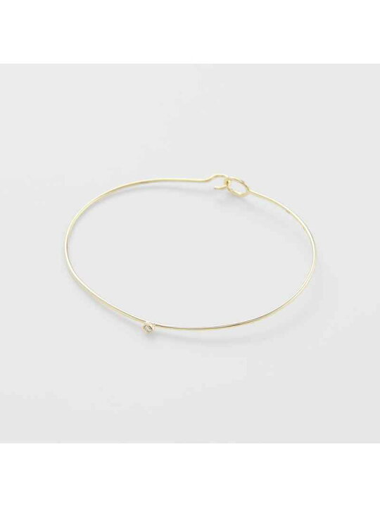 楽天市場】K10ダイヤモンドブレスレットバングル agete アガット  