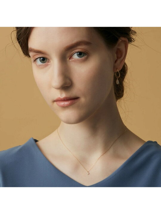 楽天市場】K10ダイヤモンドネックレス agete アガット アクセサリー  