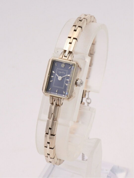 楽天市場】スクエアフェイスジュエリーウォッチ 【AGETE15SV2時計  