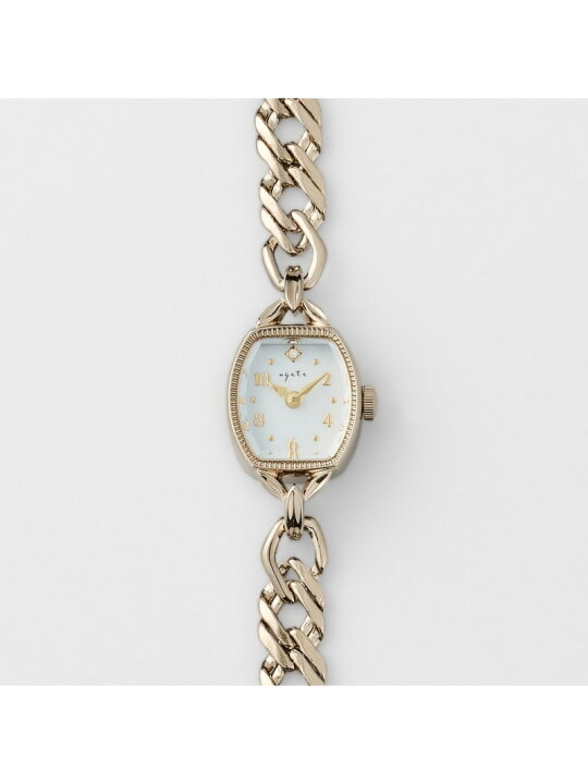 楽天市場】トノーフェイスジュエリーウォッチ agete アガット  