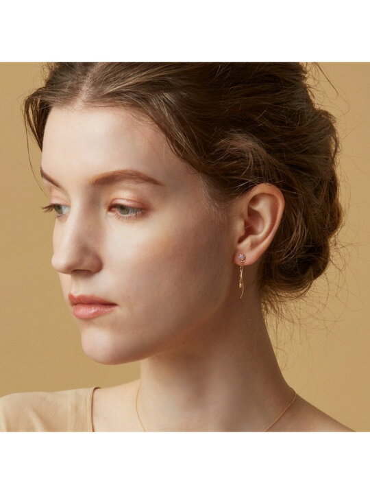 楽天市場】K10ピアスチャーム agete アガット アクセサリー・腕時計  