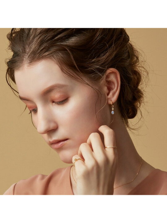 楽天市場】K10オパールピアスチャーム agete アガット アクセサリー  