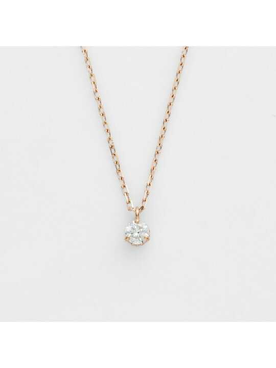 楽天市場】《WEB限定》K18ダイヤモンドネックレス(0.05ct) agete 