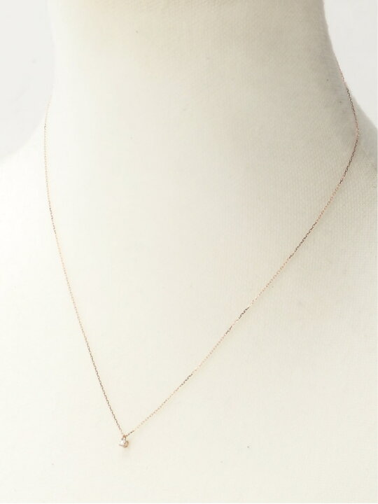 楽天市場】《WEB限定》K18ダイヤモンドネックレス(0.05ct) agete  