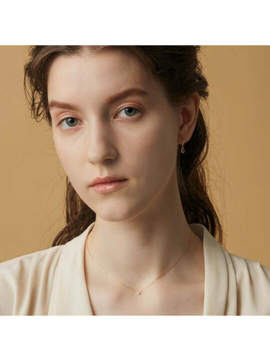 楽天市場】K18ダイヤモンドネックレス(0.1ct) agete アガット  