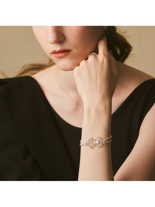 楽天市場】【SALE／10%OFF】シルバーブレスレット agete アガット 