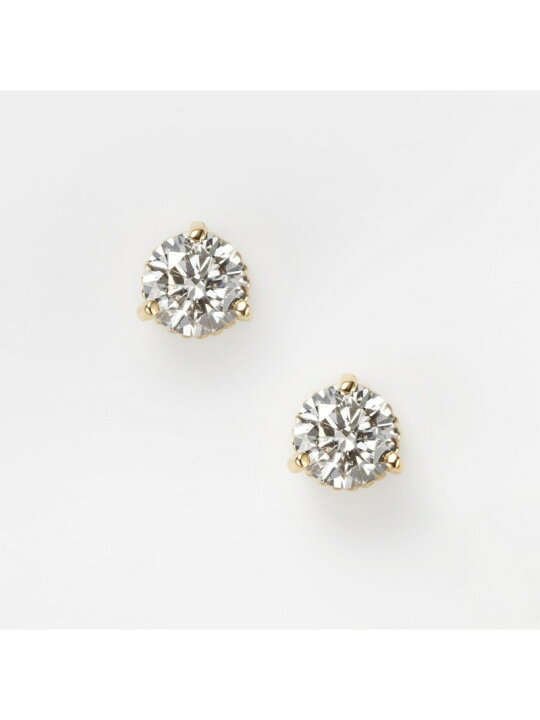 楽天市場】K18ダイヤモンドピアス(0.1ct) agete アガット アクセサリー  