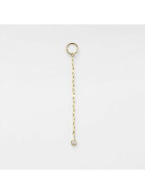 【Tiny Charm】K10トパーズチャーム NOJESS ノジェス アクセサリー・腕時計 その他のアクセサリー・腕時計 ホワイト【送料無料】[Rakuten Fashion]