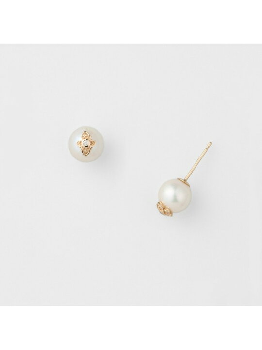 楽天市場】K10アコヤパールピアス agete アガット アクセサリー 