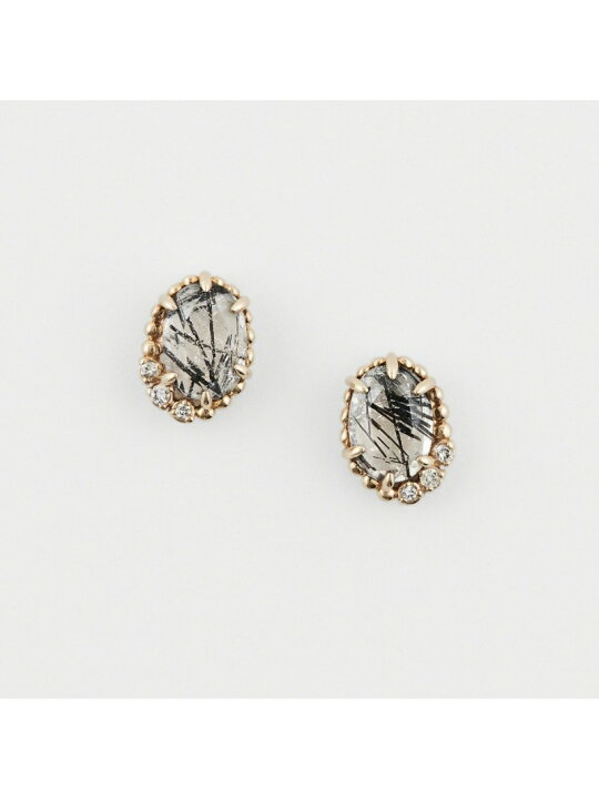 楽天市場】K10クォーツピアス NOJESS ノジェス アクセサリー・腕時計 