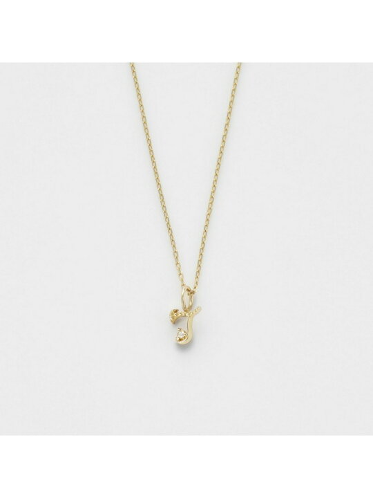 楽天市場】＜イニシャルT＞K10ダイヤモンドネックレス agete アガット 