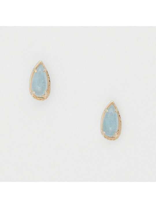 楽天市場】K10アクアマリンピアス agete アガット アクセサリー 