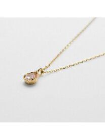 【WEB限定】4月バースストーン/K10モルガナイトネックレス NOJESS ノジェス アクセサリー・腕時計 チョーカー ピンク【送料無料】[Rakuten Fashion]
