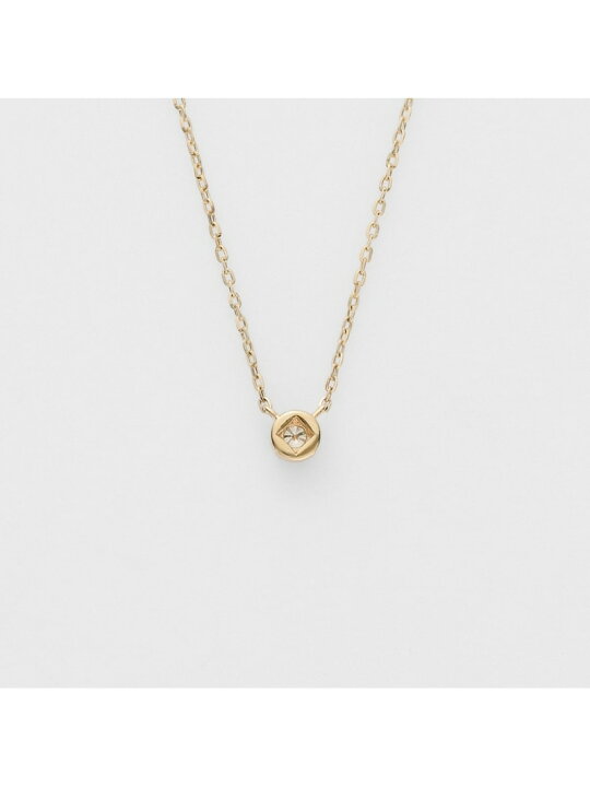 楽天市場】K10ダイヤモンドネックレス(0.03ct) agete アガット 