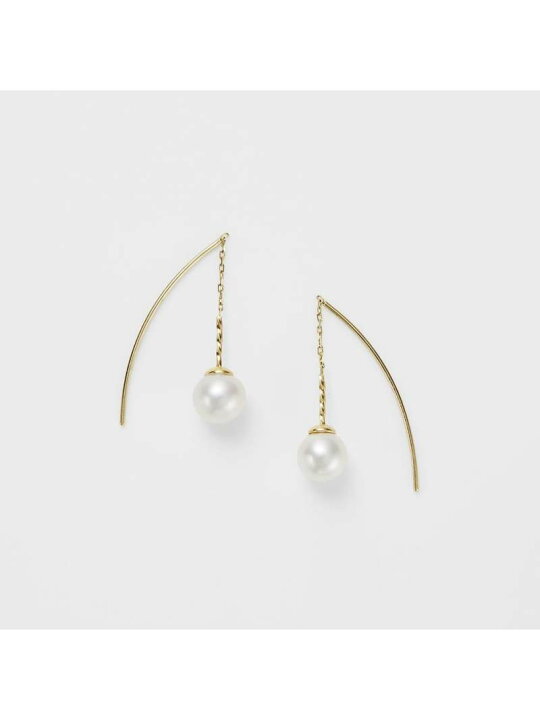 楽天市場】K10パールピアス agete アガット アクセサリー・腕時計  