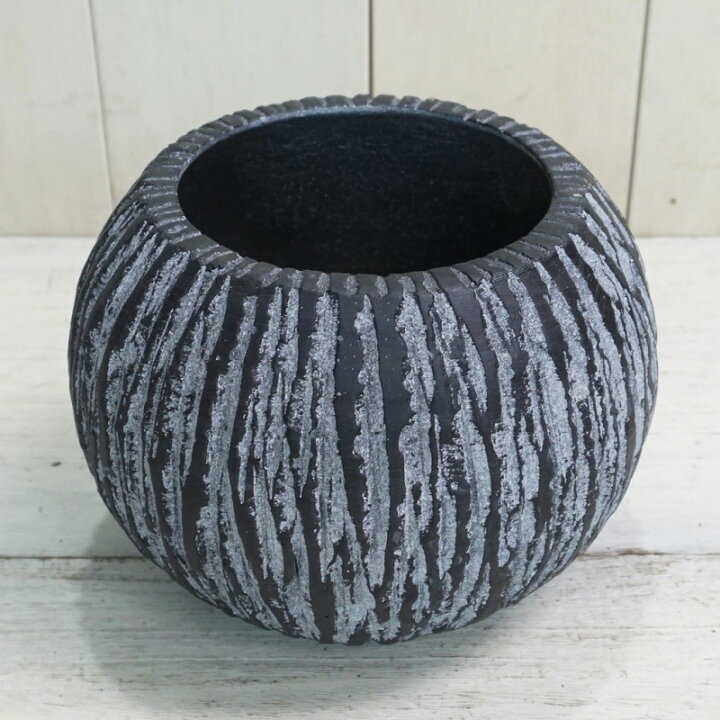 楽天市場 植木鉢 おしゃれ セメント オベリスクボウルl 2色 18cm 6号 底穴あり 丸 丸い 黒 白 コンクリート プランター 浅鉢 浅い 平鉢 鉢 ガーデニング 室内 和風 和室 リビング 植え替え 鉢植え 園芸 観葉植物 多肉植物 塊根植物 サボテン 苔 つる性