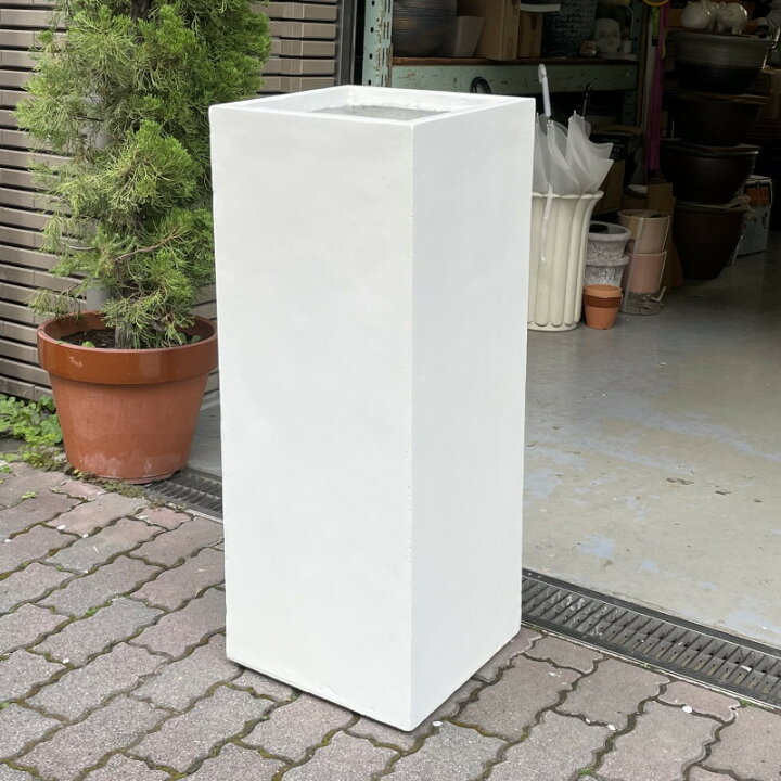 楽天市場】プランター おしゃれ 大型 角柱タワープランターL＜Φ 35cm  