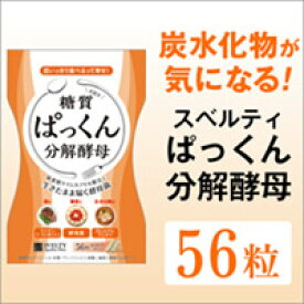 【当選確率1/2】抽選で最大300%ポイントバック【メール便送料無料】ぱっくん分解酵母 56粒【P10B】