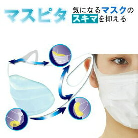 【在庫あり】【ネコポス送料無料】日本製マスクカバー マスピタ　2枚セット【P2B】