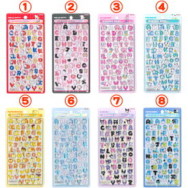 【正規品】ボンボンドロップシール サンリオ もじ ハローキティ / マイメロディ / ポチャッコ / ポムポムプリン / シナモロール / クロミ / はぴだんぶい シール ぷっくり 立体シール サンスター