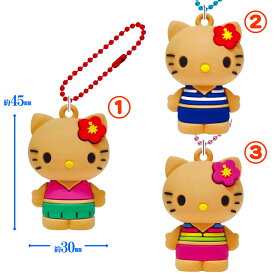 キーホルダー ハローキティ 日焼け 目印 キーホルダー PVCマスコット ハローキティ グッズ キティちゃんグッズ