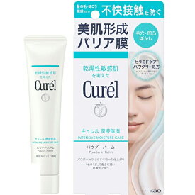 【送料無料(ポスト投函)】【正規品】キュレル 潤浸保湿 パウダーバーム 34g 花王