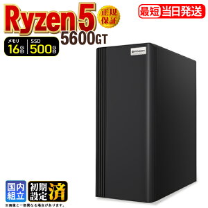 �y�X�[�p�[�Z�[������l�����z�f�X�N�g�b�vPC �f�X�N�g�b�v �p�\�R�� �r�W�l�X AMD Ryzen5 5600GT Windows11 10 SSD500GB ������ 16GB 1�N�ۏ� ���� ���� �I�t�B�X�Ɩ� ������� �f�X�N���[�N ���X�y�b�N 