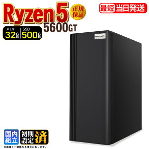 �y�X�[�p�[�Z�[������l�����z�f�X�N�g�b�vPC �f�X�N�g�b�v �p�\�R�� �r�W�l�X AMD Ryzen5 5600GT Windows11 10 SSD500GB ������ 32GB 1�N�ۏ� ���� ���� �I�t�B�X�Ɩ� ������� �f�X�N���[�N ���X�y�b�N 