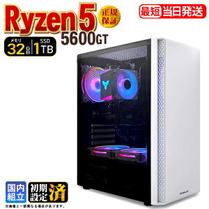 �_�}���\���l�����^�f�X�N�g�b�vPC �f�X�N�g�b�v �p�\�R�� �r�W�l�X Ryzen5 5600GT Windows11 SSD1TB ������ 32GB 1�N�ۏ� ���� ���� �I�t�B�X�Ɩ� ������� �f�X�N���[�N ���X�y�b�N ���掋�� �������