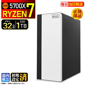 �y�ŒZ���������z�f�X�N�g�b�vPC �f�X�N�g�b�v �p�\�R�� �r�W�l�X Ryzen7 5700X Windows11 SSD1TB ������ 32GB 1�N�ۏ� ���� ���� �I�t�B�X�Ɩ� ������� �f�X�N���[�N ���X�y�b�N ���掋�� ������� ��