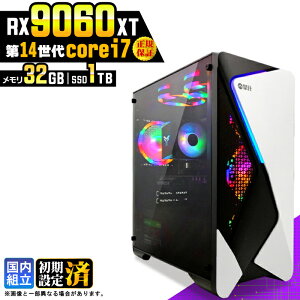 �_�{������l���^�y�V�i �������Y�z�Q�[�~���OPC �f�X�N�g�b�v�p�\�R�� �r�W�l�X Radeon RX9060XT ��14���� corei7 Windows11 ������ 32GB SSD1TB �Q�[�� �Q�[�~���O�p�\�R�� �f�X�N�g�b�vPC ���X�y�b�N e