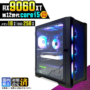 �_�}���\���l�����^�y�V�i �������Y 1�N�ۏ؁z�Q�[�~���OPC �f�X�N�g�b�v�p�\�R�� �r�W�l�X Radeon RX9060XT ��12���� corei5 Windows11 ������ 16GB SSD256GB �Q�[�� �Q�[�~���O�p�\�R�� �f�X�N�g�b�vPC ��