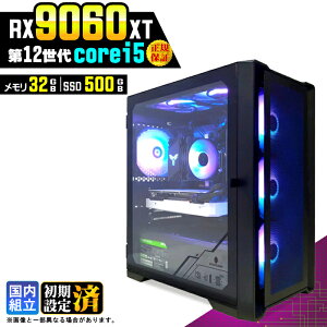 �_���S1�N�ۏ؁^�y�V�i �������Y�z�Q�[�~���OPC �f�X�N�g�b�v�p�\�R�� �r�W�l�X Radeon RX9060XT ��12���� corei5 Windows11 ������ 32GB SSD 500GB �Q�[�� �Q�[�~���O�p�\�R�� �f�X�N�g�b�vPC ���X�y�b�N e