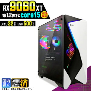 �_���S1�N�ۏ؁^�y�V�i �������Y�z�Q�[�~���OPC �f�X�N�g�b�v�p�\�R�� �r�W�l�X Radeon RX9060XT ��12���� Corei5 Windows11 ������ 32GB SSD 500GB �Q�[�� �Q�[�~���O�p�\�R�� �f�X�N�g�b�vPC ���X�y�b�N e