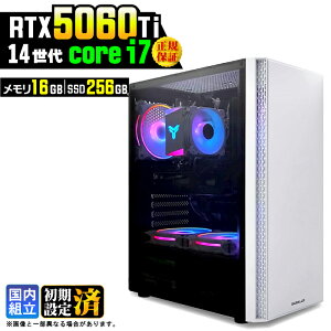 �y�ŐVRTX5060Ti�z�_�}���\������l���^�Q�[�~���OPC �f�X�N�g�b�v�p�\�R�� �r�W�l�X GeForce RTX5060Ti ��14���� corei7 Windows11 16GB SSD256GB �Q�[�� �Q�[�~���O�p�\�R�� �f�X�N�g�b�vPC ���_ APEX FF14 VALO e