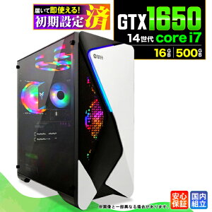 �_�}���\������l���^�y�V�i �������Y�z�Q�[�~���OPC �f�X�N�g�b�v�p�\�R�� �r�W�l�X GeForce RTX1650 ��14���� corei7 Windows11 ������ 16GB SSD500GB �Q�[�� �Q�[�~���O�p�\�R�� �f�X�N�g�b�vPC ���X�y
