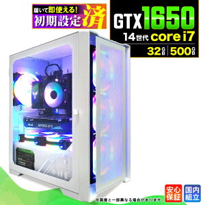 �_�X�[�p�[�Z�[������l���^ �_���S1�N�ۏ؁^�y�V�i �������Y�z�Q�[�~���OPC �f�X�N�g�b�v�p�\�R�� �r�W�l�X GeForce RTX1650 ��14���� corei7 Windows11 ������ 32GB SSD500GB �Q�[�� �Q�[�~���O�p�\�R�� 