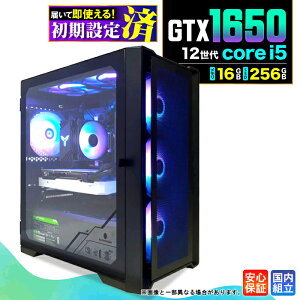 �y�}���\�����艿�i�I�N�[�|�����s���z�y�V�i �������Y 1�N�ۏؕt�z�Q�[�~���OPC �f�X�N�g�b�v�p�\�R�� �r�W�l�X GeForce GTX1650 ��12���� corei5 Windows11 ������ 16GB SSD256GB �Q�[�� �Q�[�~���O�p�\