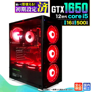 �y�}���\�����艿�i�I�N�[�|�����s���z�y�V�i �������Y 1�N�ۏؕt�z�Q�[�~���OPC �f�X�N�g�b�v�p�\�R�� �r�W�l�X GeForce GTX1650 ��12���� corei5 Windows11 ������ 16GB SSD500GB �Q�[�� �Q�[�~���O�p�\