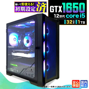 �y�}���\�����艿�i�I�N�[�|�����s���z�y�V�i �������Y 1�N�ۏؕt�z�Q�[�~���OPC �f�X�N�g�b�v�p�\�R�� �r�W�l�X GeForce GTX1650 ��12���� corei5 Windows11 ������ 32GB SSD 1TB �Q�[�� �Q�[�~���O�p�\