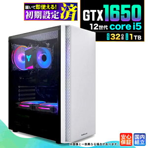 �_�}���\���l�����^�y�V�i �������Y 1�N�ۏ؁z�Q�[�~���OPC �f�X�N�g�b�v�p�\�R�� �r�W�l�X GeForce GTX1650 ��12���� corei5 Windows11 ������ 32GB SSD 1TB �Q�[�� �Q�[�~���O�p�\�R�� �f�X�N�g�b�vPC ��