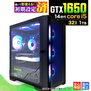 �_�X�[�p�[�Z�[������l���^ �_���S1�N�ۏ؁^�y�V�i �������Y�z�Q�[�~���OPC �f�X�N�g�b�v�p�\�R�� �r�W�l�X GeForce RTX1650 ��14���� corei5 Windows11 ������ 32GB SSD 1TB �Q�[�� �Q�[�~���O�p�\�R�� 