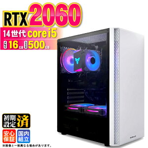�_�}���\������l���^�y�V�i �������Y�z�Q�[�~���OPC �f�X�N�g�b�v�p�\�R�� �r�W�l�X GeForce RTX2060 ��14���� corei5 Windows11 ������ 16GB SSD 500GB �Q�[�� �Q�[�~���O�p�\�R�� �f�X�N�g�b�vPC ���X�y