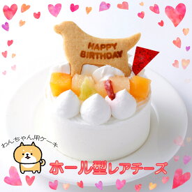 犬 ケーキ 誕生日 犬用ケーキ ホール型 レアチーズケーキ お祝い おやつ ケーキ 北海道産素材使用 お誕生日ケーキ ワンコケーキ 犬の誕生日 犬のおやつ 犬ケーキ 犬のお祝い 犬のプレゼント プレゼント お祝い