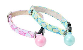 ●【メール便3個・ネコポス4個OK】【アモワークス】Cat Amo.k　J−シェル　カラー　S・Mサイズ　猫用（ピンク/ブルー）日本製