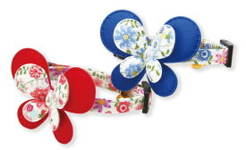 ●【メール便3個・ネコポス5個OK】【アモワークス】Cat Amo.k　ちょうちょ　カラー　S・Mサイズ　猫用（レッド・ブルー）