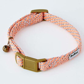 ○【メール便4個・ネコポス6個OK】Petio/ペティオ　フラッシュソフトキャットカラー ピンク　猫用