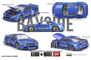 MINI GT 1/64 Nissan �X�J�C���C�� GT-R R34 Kaido Works (V2 �G�A��) SHINJUKU V2(�E�n���h��) KHMG158