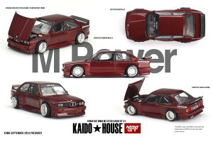 MINI GT 1/64 BMW M3 (E30) Kaido GT V1(���n���h��)KHMG162
