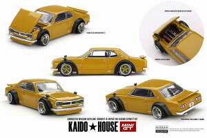 MINI GT 1/64 Nissan �X�J�C���C�� 2000GT-R (KPGC10) Kaido Street V2(�E�n���h��)KHMG228